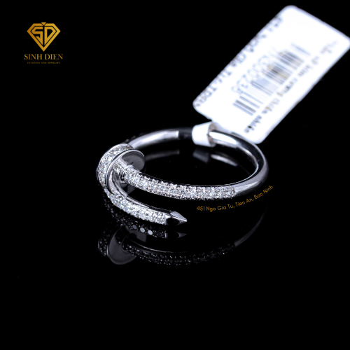 NHẪN ĐINH KIM CƯƠNG CAO CẤP 7N300372