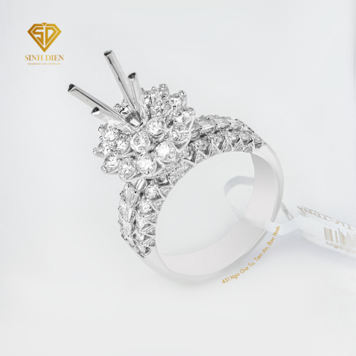 Ổ NHẪN NỮ KIM CƯƠNG THIÊN NHIÊN CAO CẤP 7N300023