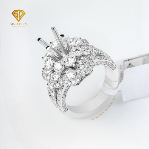 Ổ NHẪN NỮ KIM CƯƠNG ĐÀI HOA 7N300210