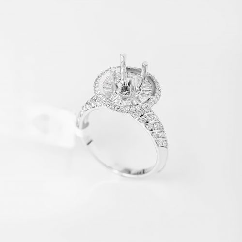 NHẪN KIM CƯƠNG THIÊN NHIÊN ĐAI TWIST