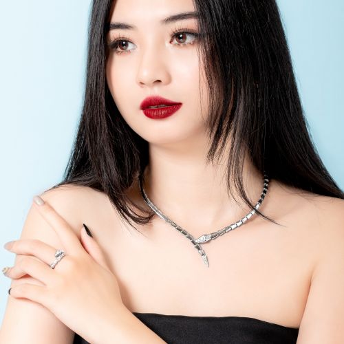 SET TRANG SỨC KIM CƯƠNG THIÊN NHIÊN SERPENTI