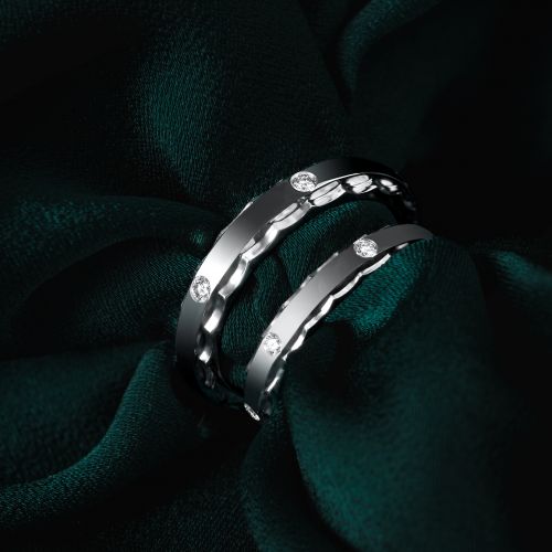 NHẪN CƯỚI KIM CƯƠNG THIÊN NHIÊN NC01