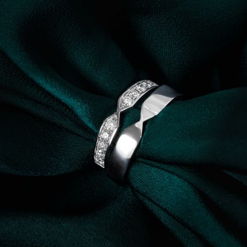 NHẪN CƯỚI KIM CƯƠNG THIÊN NHIÊN NC02