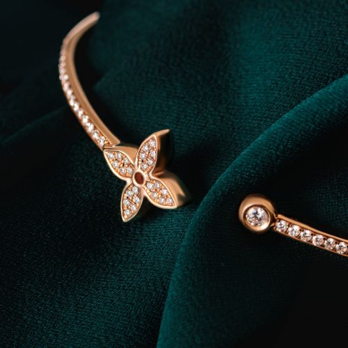 LẮC TAY KIM CƯƠNG THIÊN NHIÊN LV MONOGRAM STAR