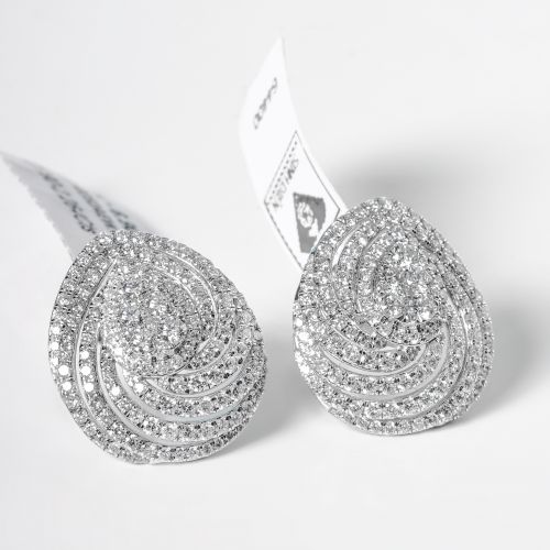 BÔNG TAI KIM CƯƠNG THIÊN NHIÊN PEAR STUD