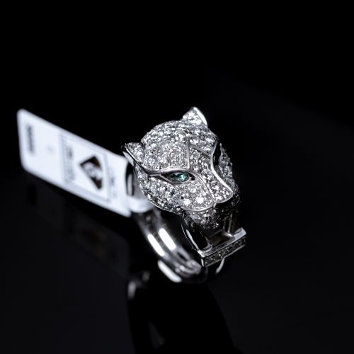 NHẪN KIM CƯƠNG THIÊN NHIÊN PANTHERE